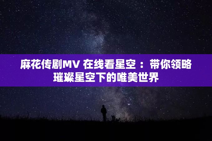 麻花传剧MV 在线看星空 ：带你领略璀璨星空下的唯美世界