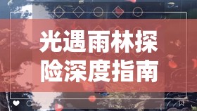 光遇雨林探险深度指南，全面解锁八个先祖与收集光之翼攻略