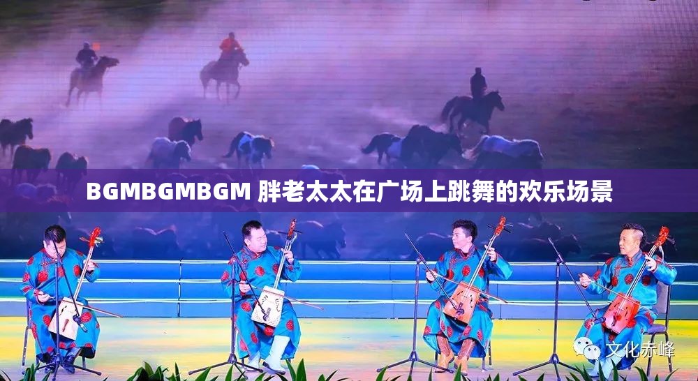 BGMBGMBGM 胖老太太在广场上跳舞的欢乐场景