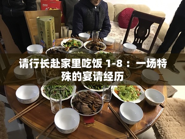 请行长赴家里吃饭 1-8 ：一场特殊的宴请经历