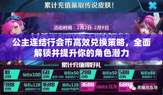 公主连结行会币高效兑换策略，全面解锁并提升你的角色潜力