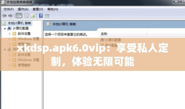 xkdsp.apk6.0vip：享受私人定制，体验无限可能