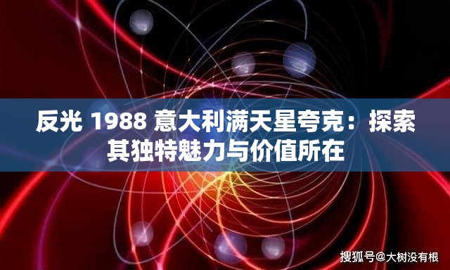 反光 1988 意大利满天星夸克：探索其独特魅力与价值所在