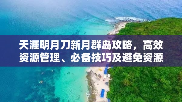 天涯明月刀新月群岛攻略，高效资源管理、必备技巧及避免资源浪费策略