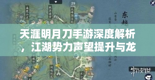 天涯明月刀手游深度解析，江湖势力声望提升与龙首山书籍价值全攻略