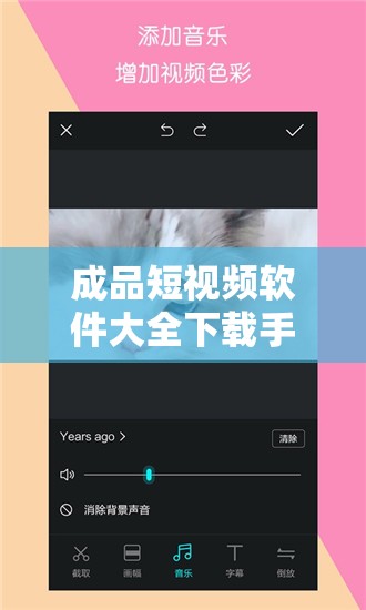 成品短视频软件大全下载手机版选择：提供多种优质软件下载途径
