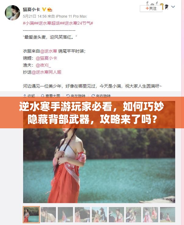 逆水寒手游玩家必看，如何巧妙隐藏背部武器，攻略来了吗？