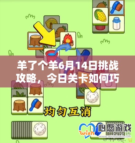 羊了个羊6月14日挑战攻略，今日关卡如何巧妙通关，难题何在？