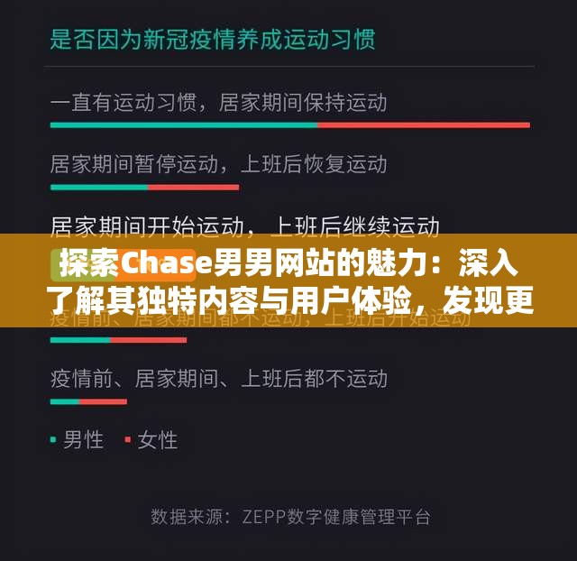 探索Chase男男网站的魅力：深入了解其独特内容与用户体验，发现更多精彩故事与互动机会