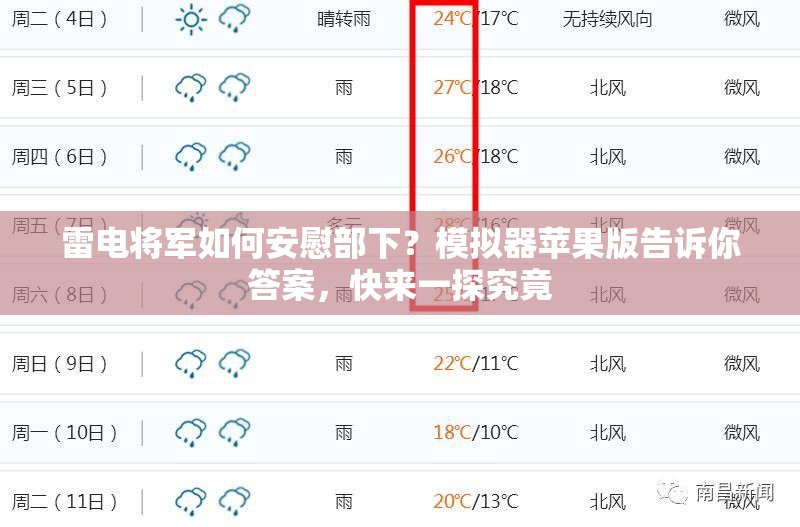 雷电将军如何安慰部下？模拟器苹果版告诉你答案，快来一探究竟