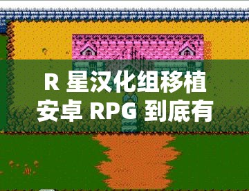 R 星汉化组移植安卓 RPG 到底有多厉害？游戏体验究竟如何？一起来探索