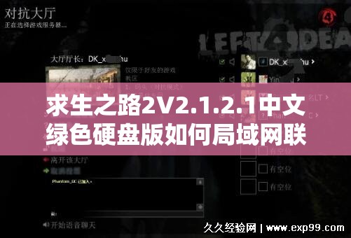 求生之路2V2.1.2.1中文绿色硬盘版如何局域网联机？深度教程揭秘！