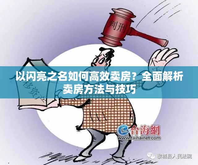 以闪亮之名如何高效卖房？全面解析卖房方法与技巧